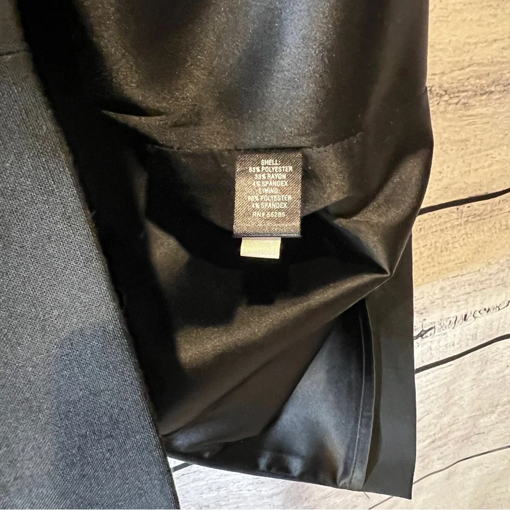 Express Classic Black Sheath Dress Sleeveless Tailored Lined Career Office LBD - Picture 6 of 8